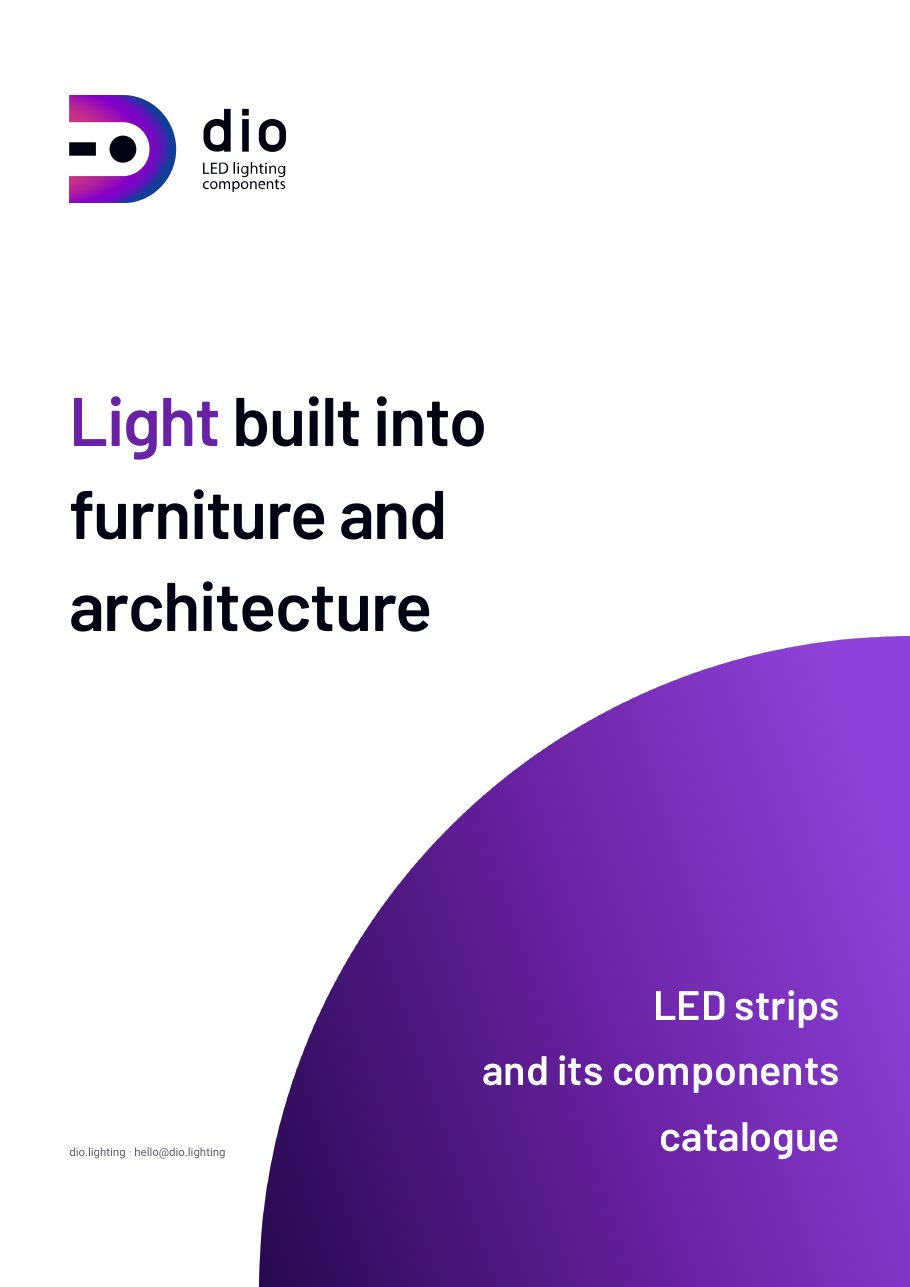 Cover of the LED strips catalogue