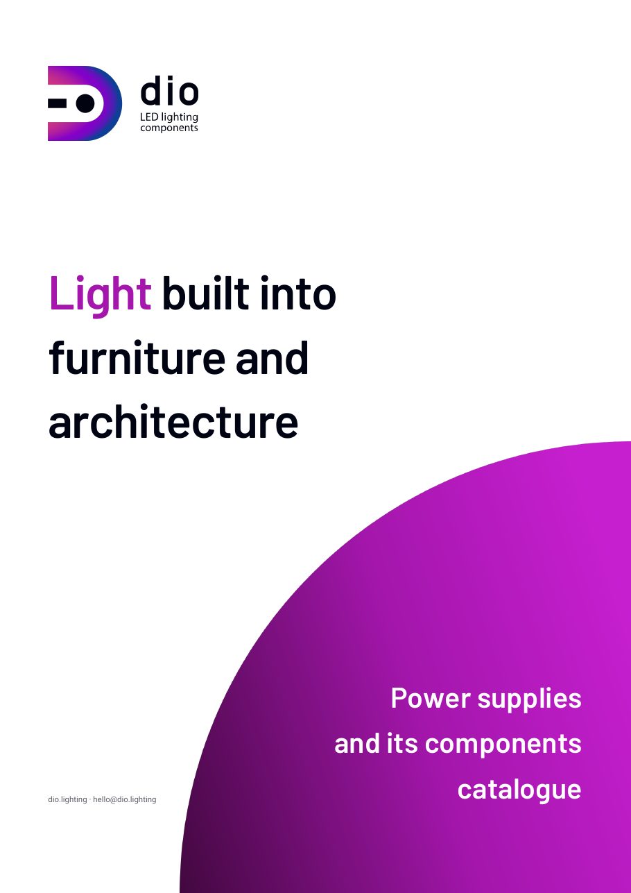 Cover of the Power supplies catalogue