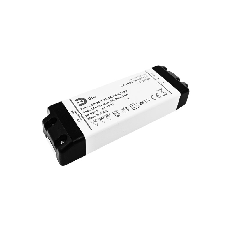 LED power supply 12V, 36W, Regular