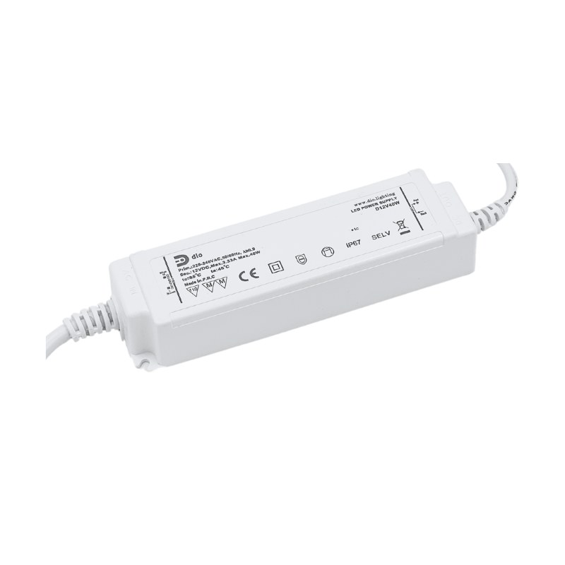 LED power supply 12V, 40W, Waterproof