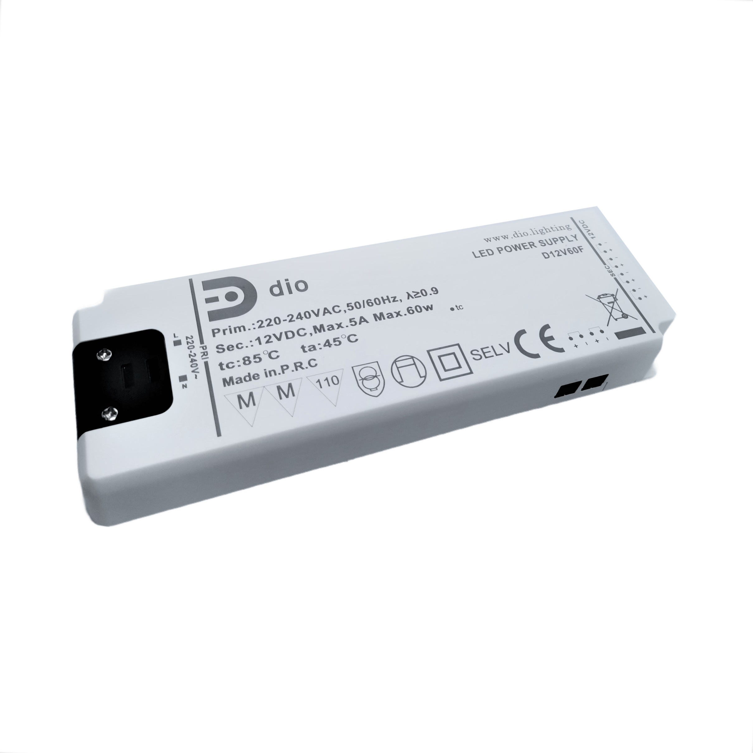 LED power supply 12V, 60W, Furniture