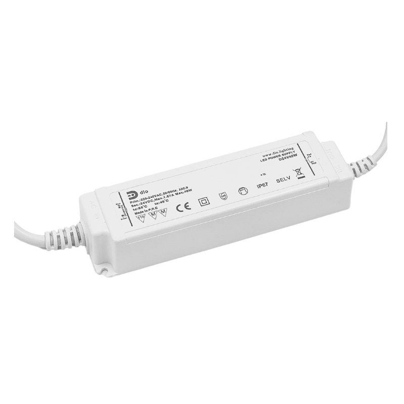 LED power supply 24V, 40W, Waterproof