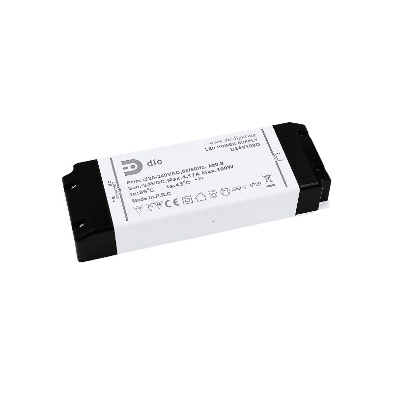 LED power supply 24V, 100W, Dimmable