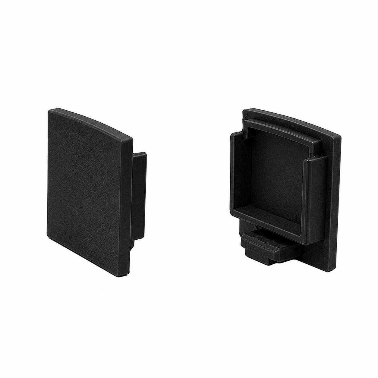 Užbaigimai LED profiliui 23×23, juoda