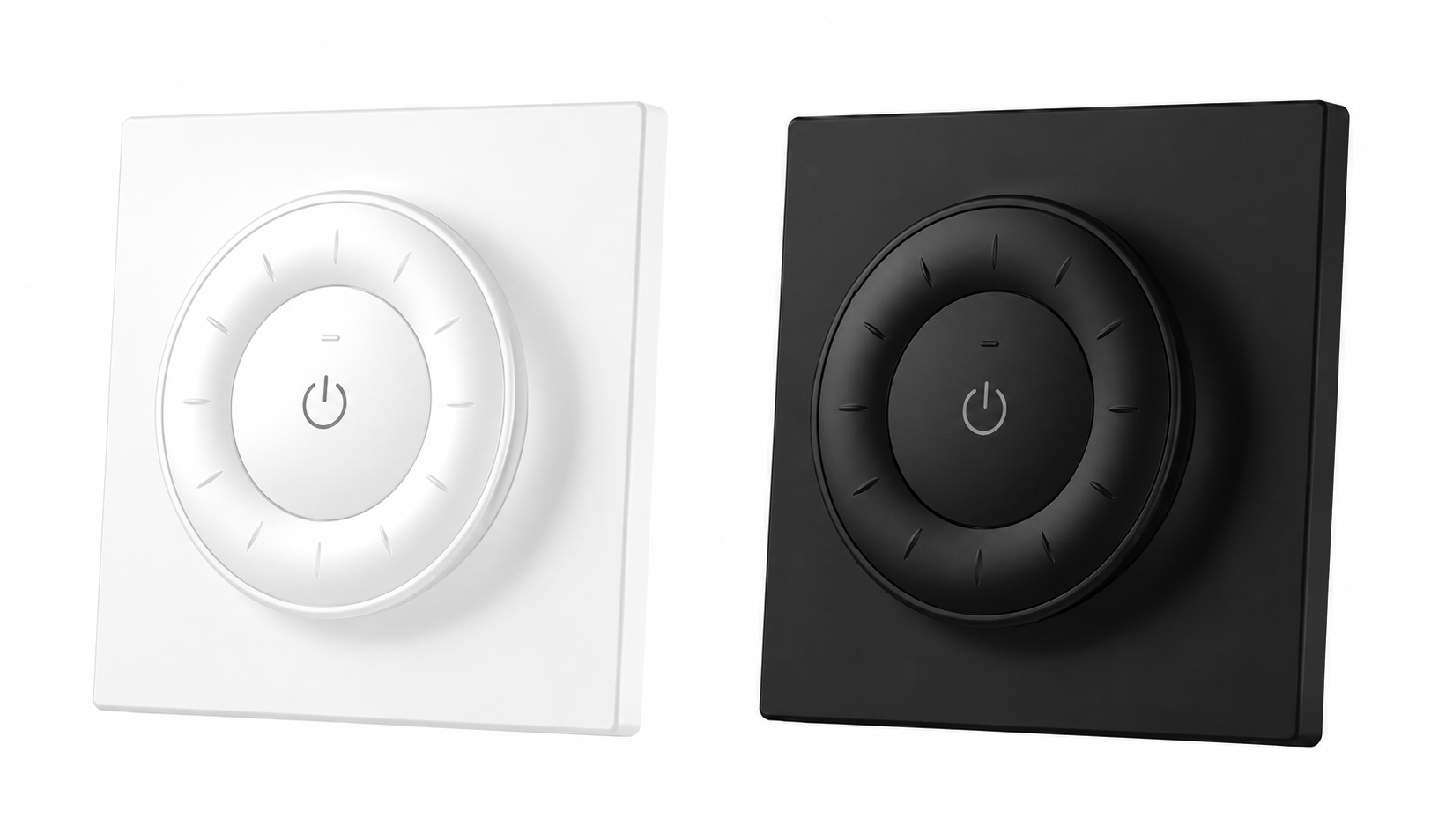 Wall switch for 1-zone single and CCT color LED strip (ECO)