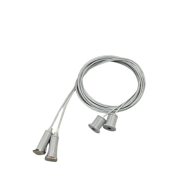 Suspension bracket for LED profile, white