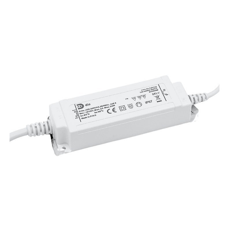 LED power supply 12V, 24W, Waterproof