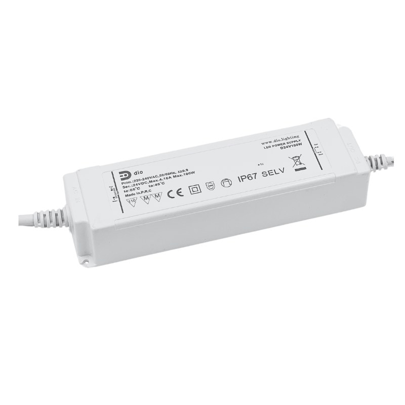 LED power supply 24V, 100W, Waterproof