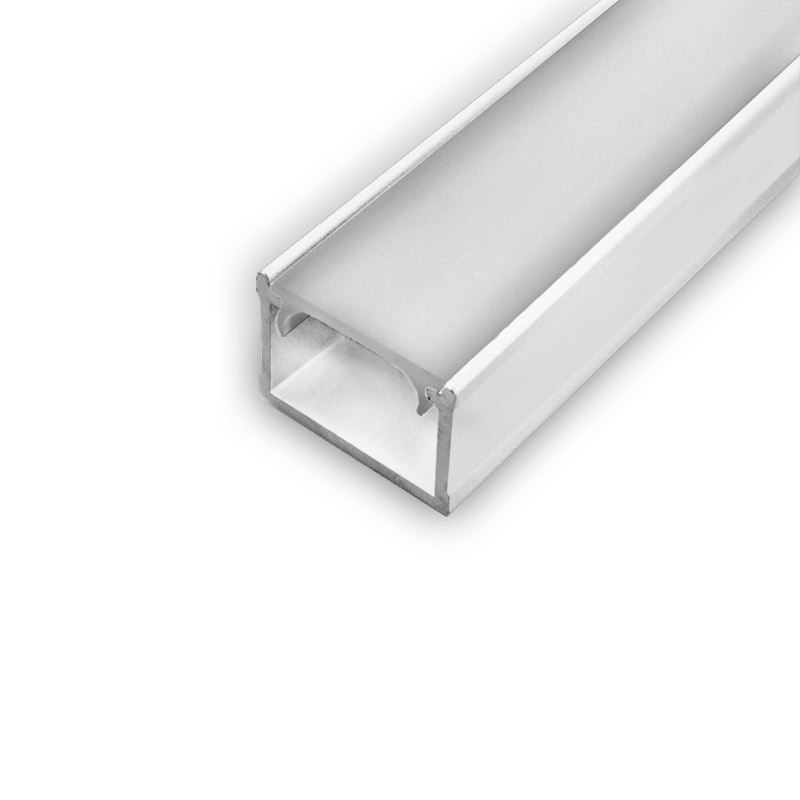 LED profile SURFACE MAXI - 1000mm, White (painted)